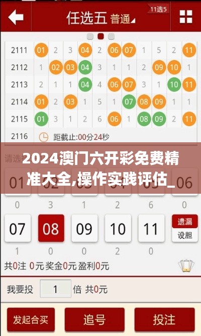 2024澳门六开彩免费精准大全,操作实践评估_WJZ61.235娱乐版