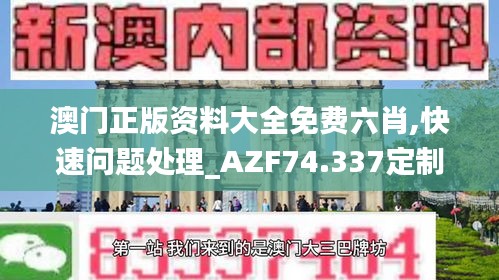 澳门正版资料大全免费六肖,快速问题处理_AZF74.337定制版