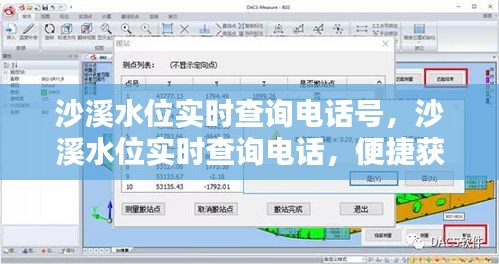 沙溪水位实时查询电话，轻松获取水文信息的新途径